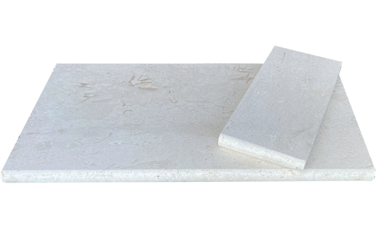 Shell Stone Tumbled Pool Coping