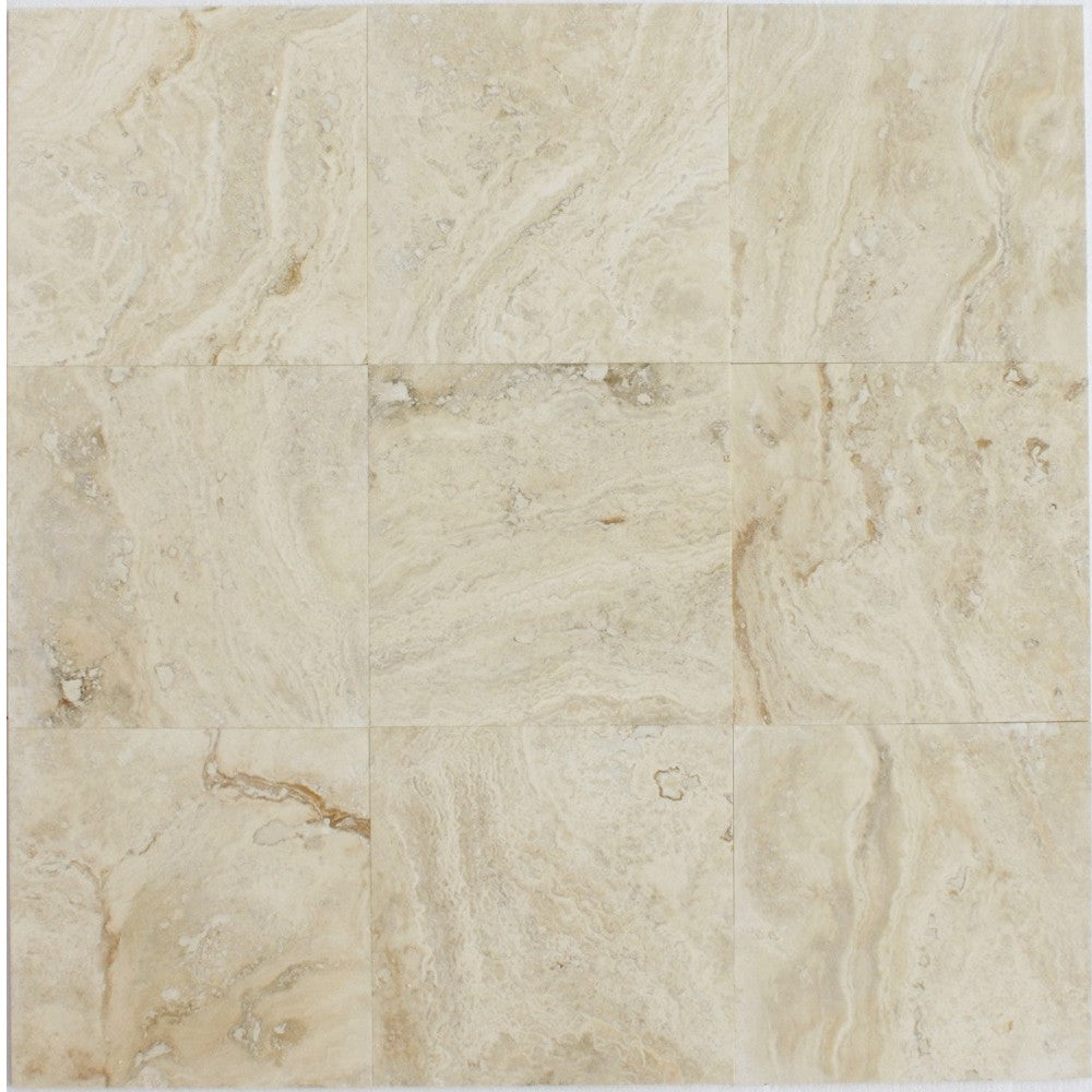 Philadelphia Travertine Tile Brushed-Filled