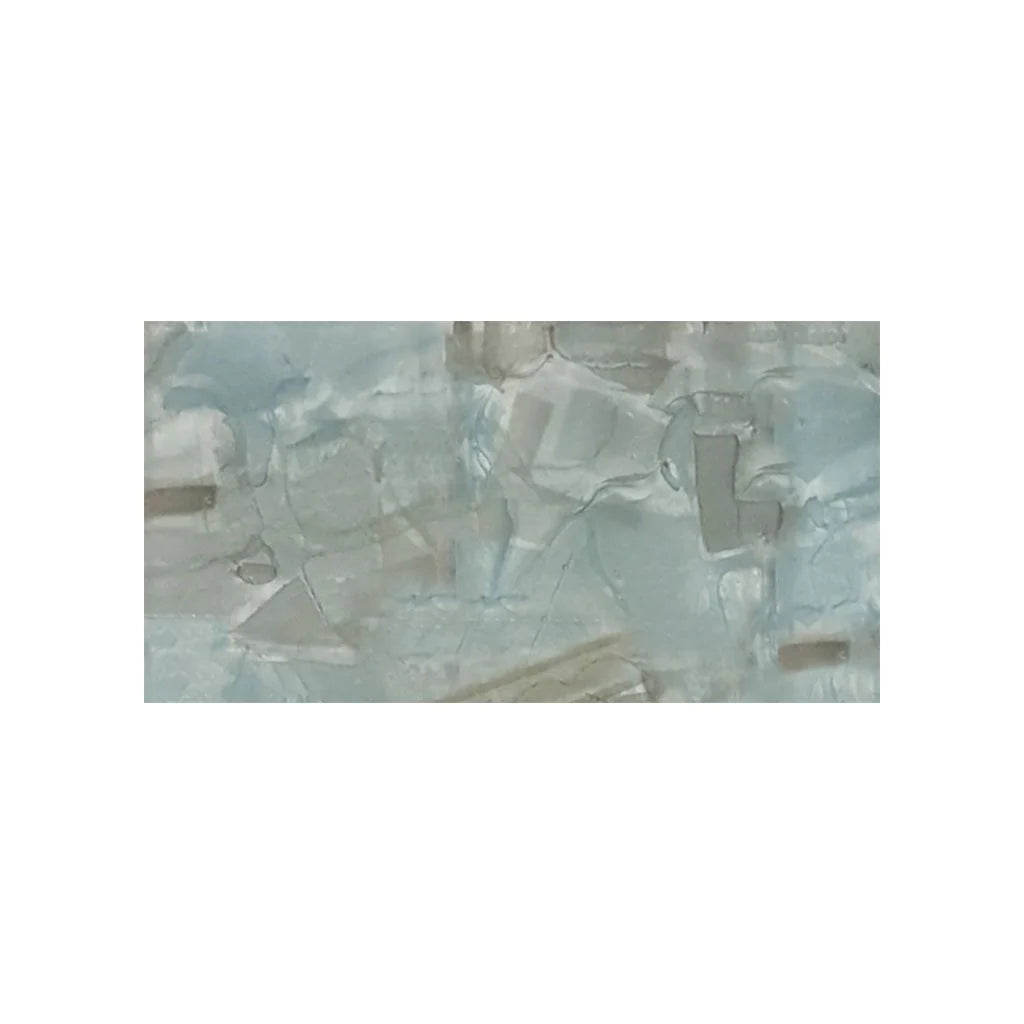 Aquatica Hyacinth Field Glass Tile 3"x6" - Flower Glass Collection