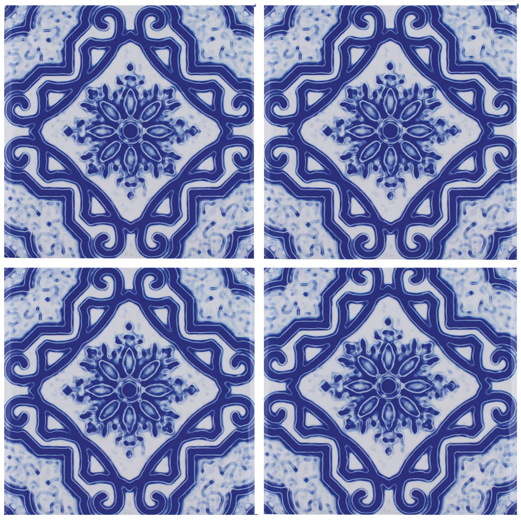 Aquatica Maioliche 18 Porcelain Pool Tile 6"x6" - Maioliche Collection