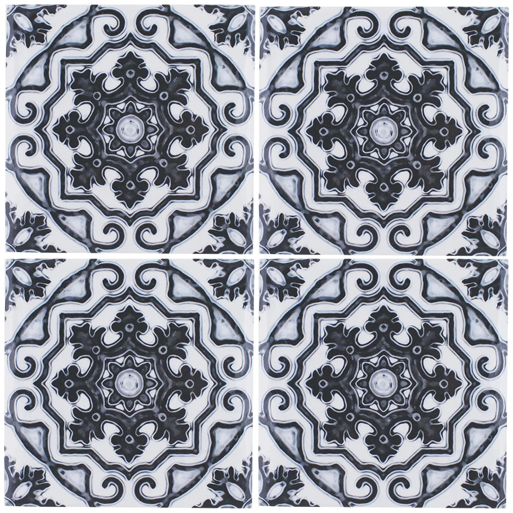 Aquatica Maioliche 12 Porcelain Pool Tile 6"x6" - Maioliche Collection