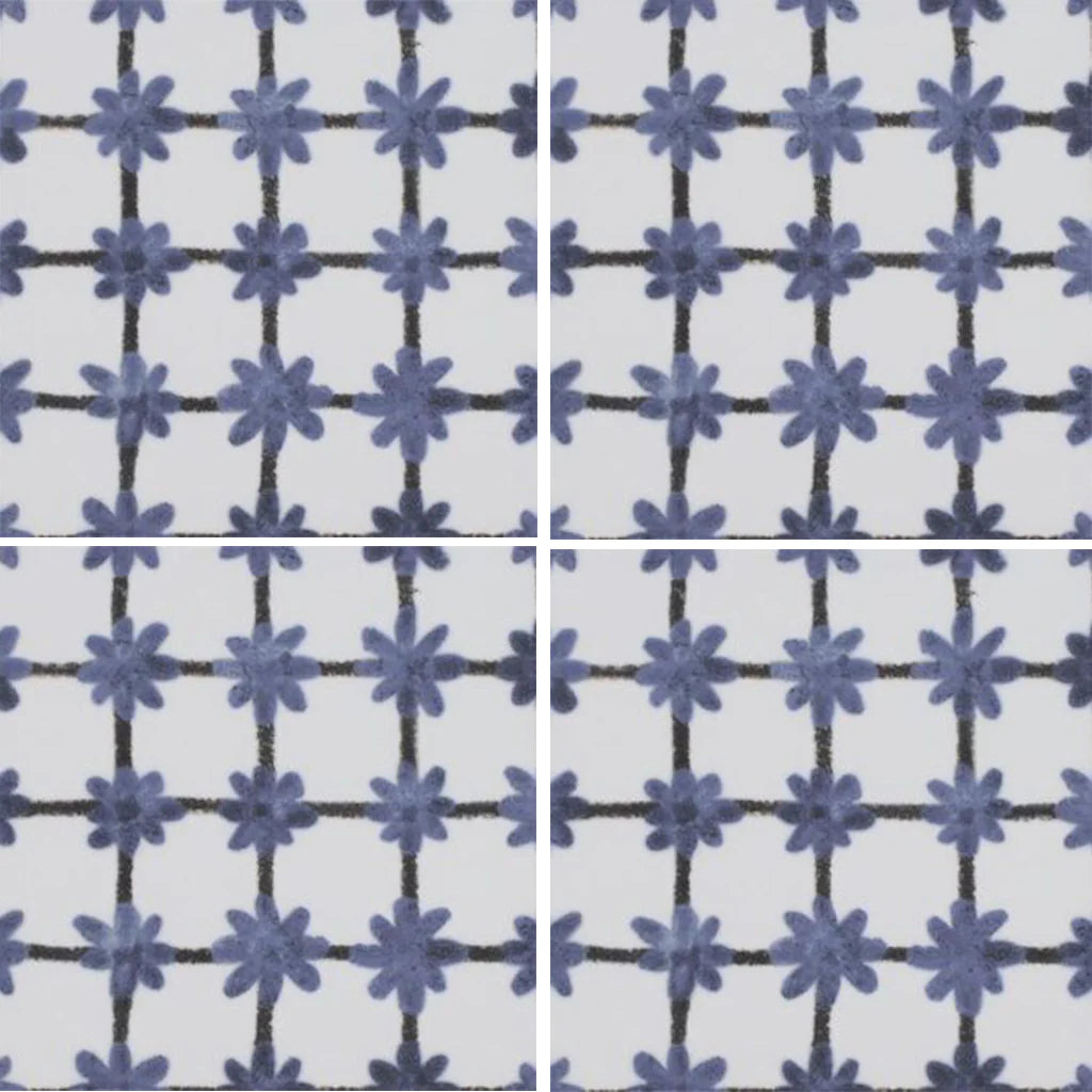 Aquatica Tapetto 5 Porcelain Pool Tile 6"x6" - Sol Collection