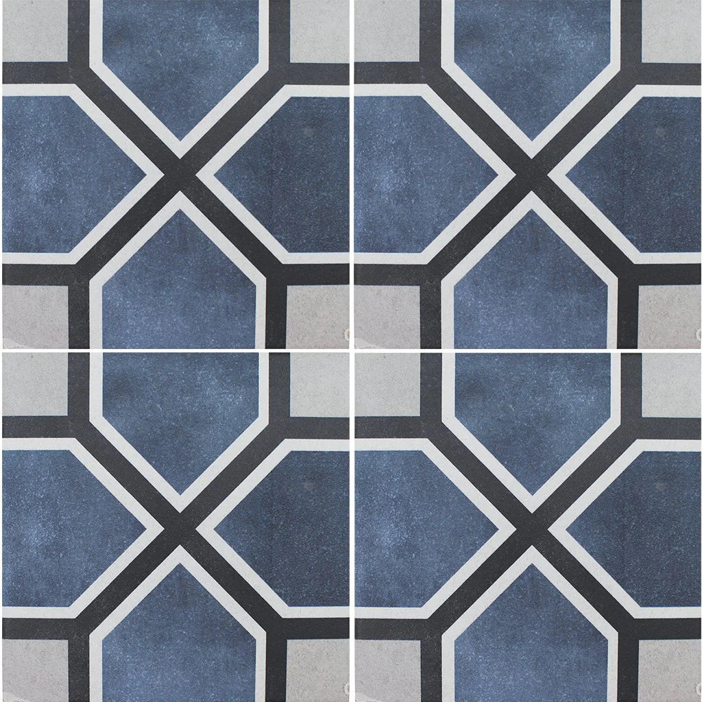 Aquatica Antonette Porcelain Pool Tile 6"x6" - Fleur Collection