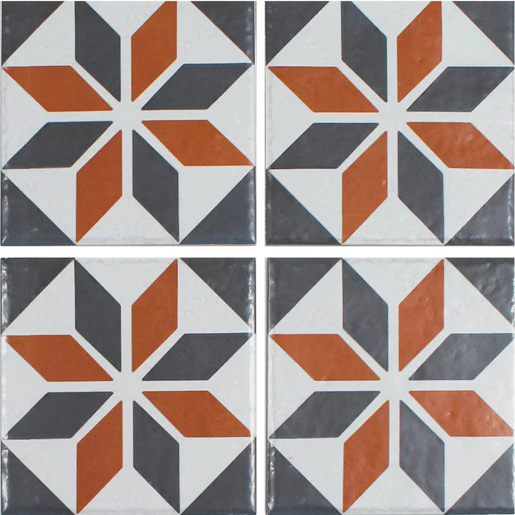 Aquatica Santa Cruz Porcelain Pool Tile 6"x6" - Ancient Floridita Collection