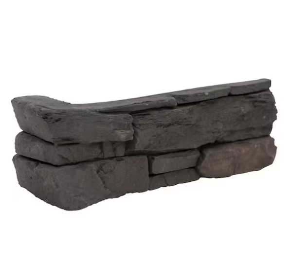 MSI Terrado Denali Anthracite Concrete Natural Stone Corner
