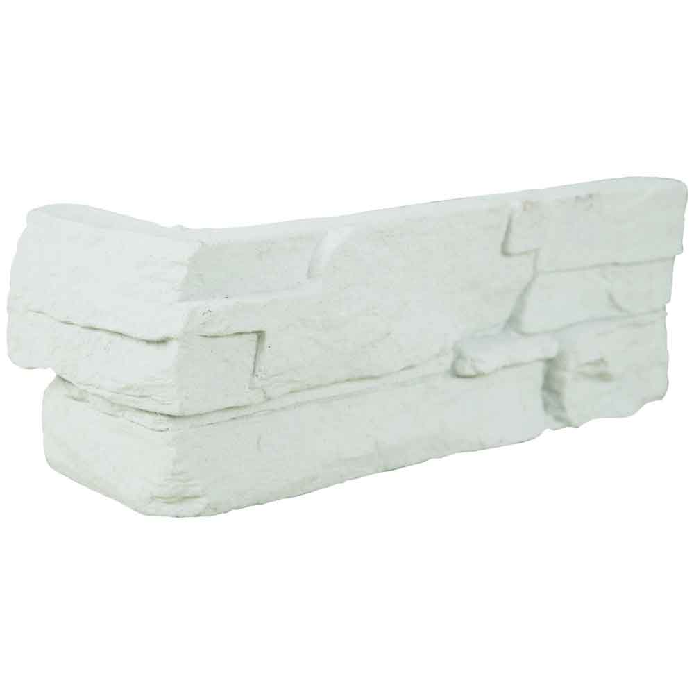 MSI Terrado Copen Snow Concrete Natural Stone Corner