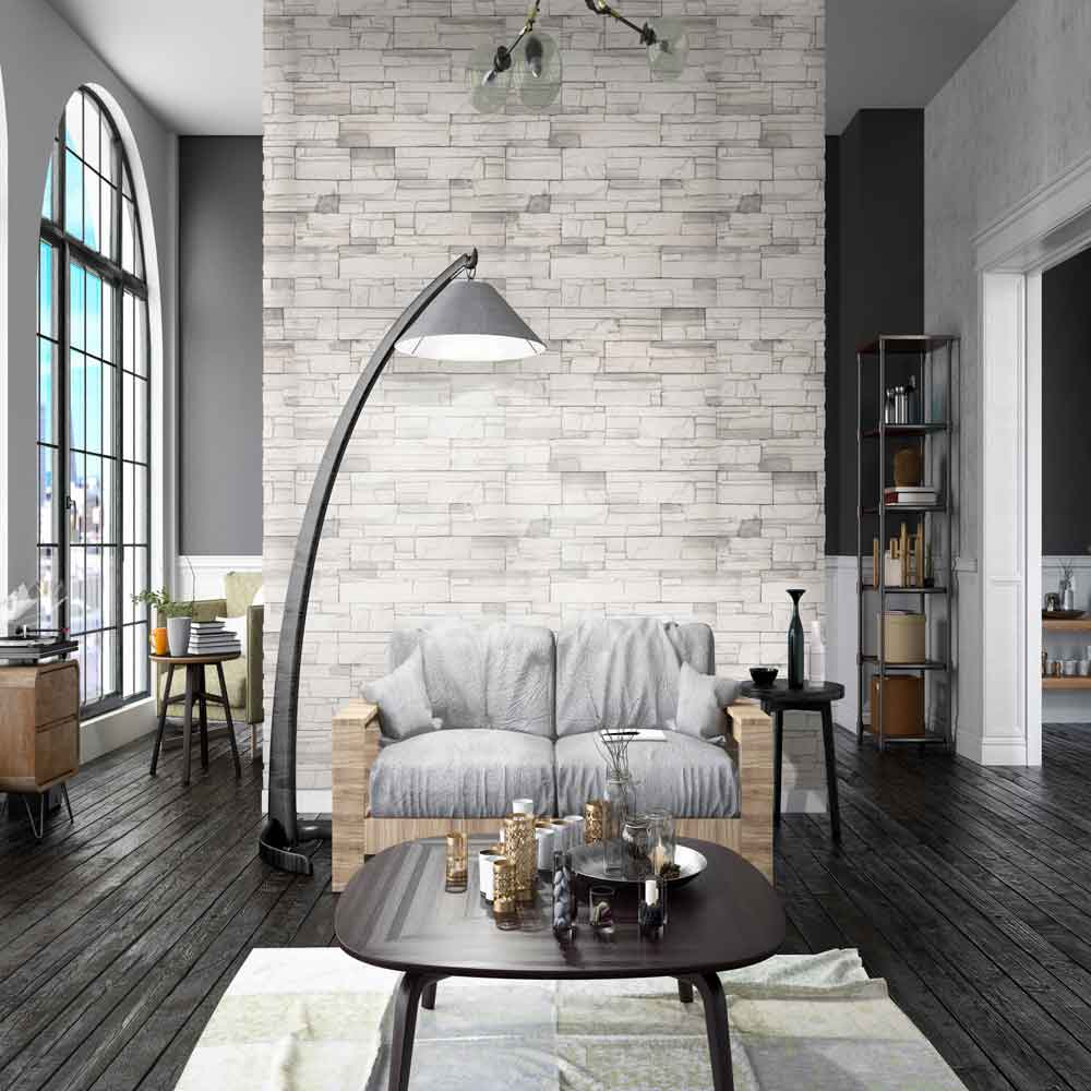 MSI Terrado Copen Snow Concrete Natural Stone Wall Tile