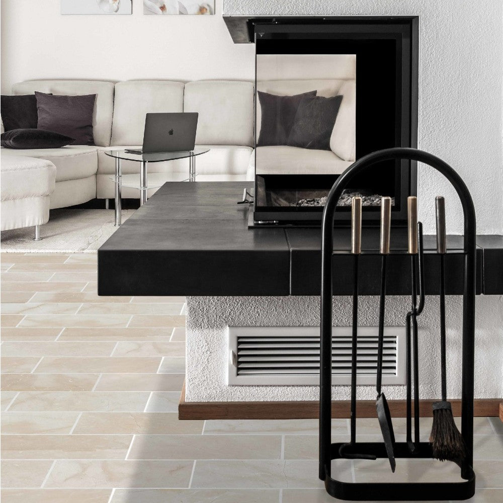 Colossae Cream Marble Tiles - Polished