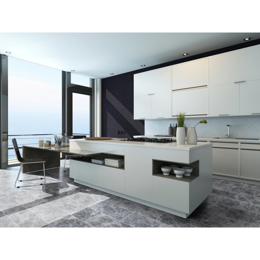 Tundra Earth Grey Marble Tile