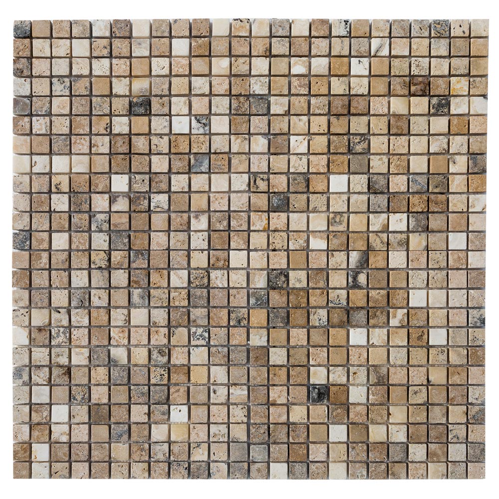 Philadelphia Tumbled Travertine Mosaics