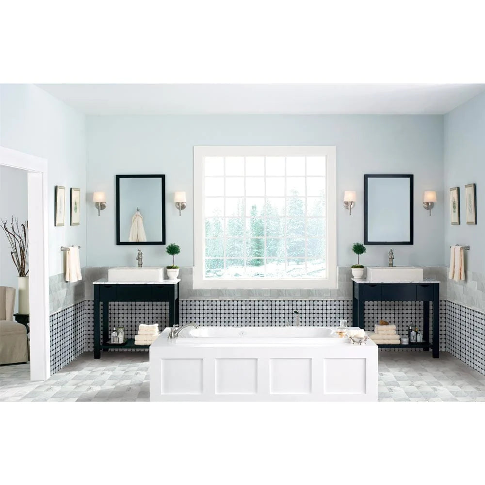 MSI Arabescato Carrara Octagon Honed Marble Mosaic Tile 12"x12"
