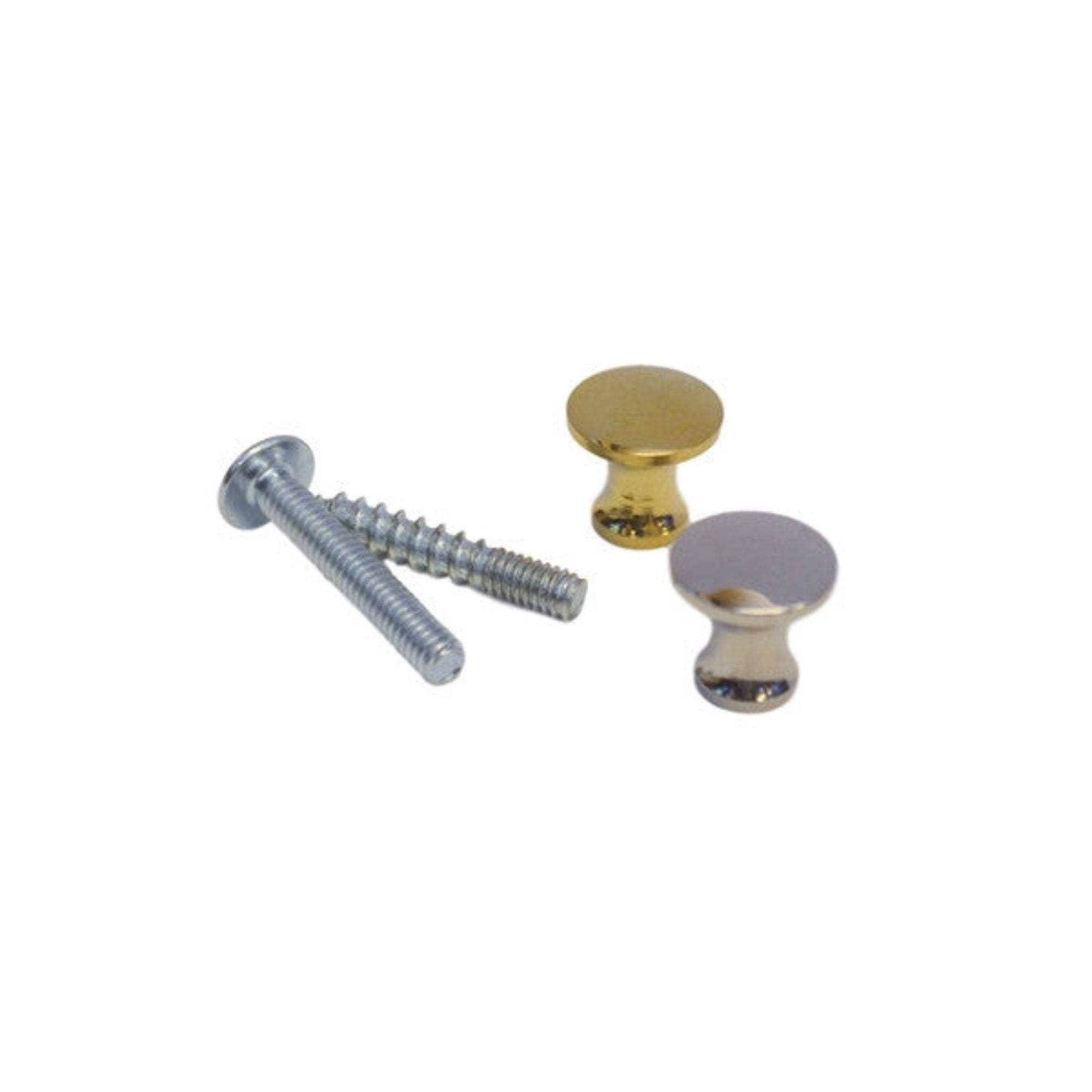 Small Lawyers Bookcase Knob - Brass or Nickel