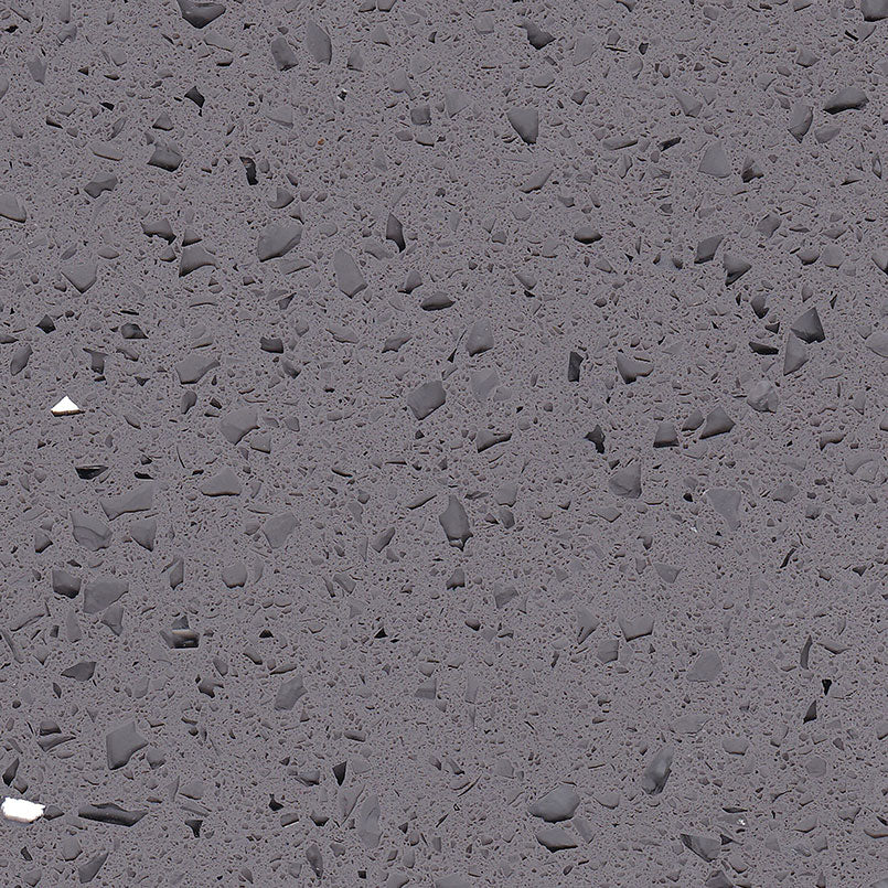 MSI Sparkling Gray™ Premium Quartz Prefabricated Countertop - Island