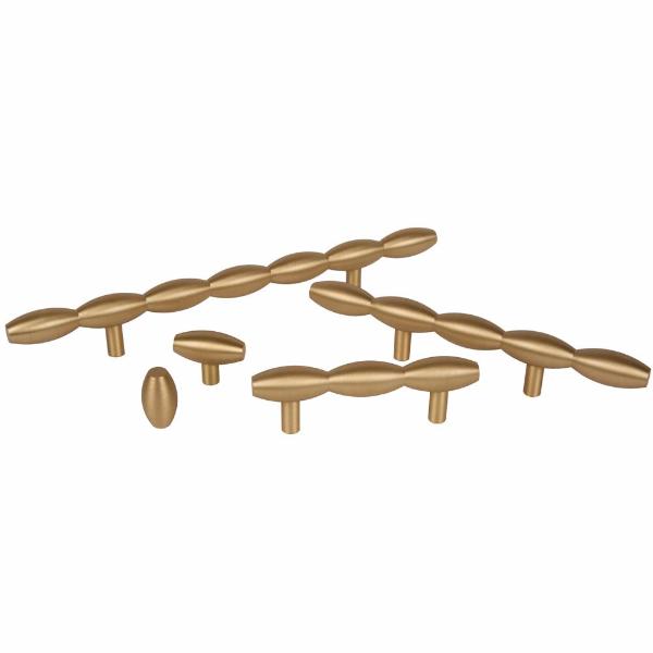 Lew's Hardware Brushed Brass Barrel Series