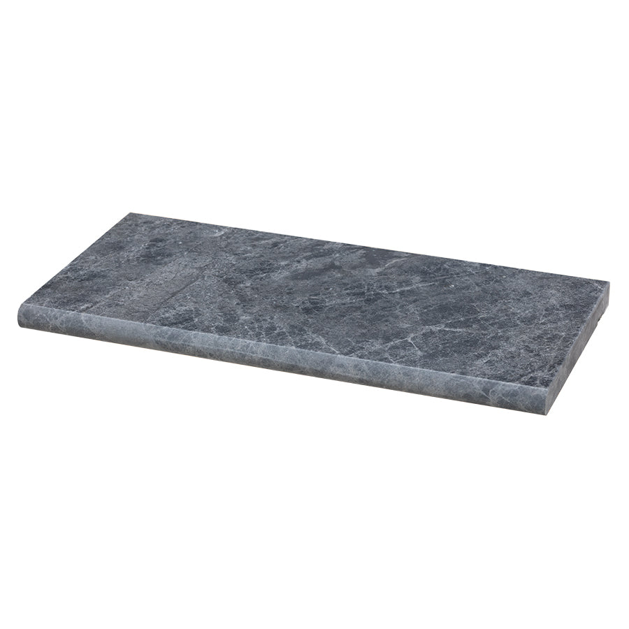 Silver Shadow Marble Leathered Pool Coping