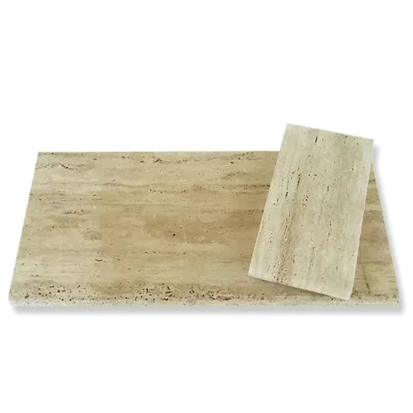 Patara Vein-cut Travertine Tumbled Pool Coping
