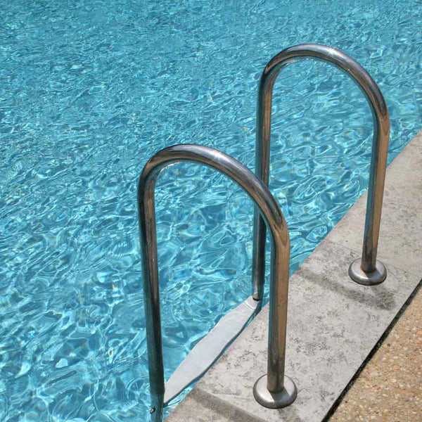 MSI Silver Travertine Pool Coping 12"x24" - Eased Edge