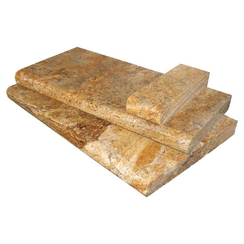 MSI Tuscany Scabas Travertine Pool Coping