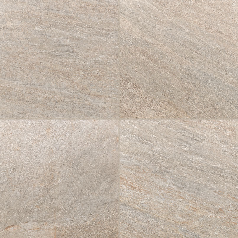 MSI Quartz Beige Matte Anti-Slip Porcelain Pavers 24"x24" - Arterra Collection