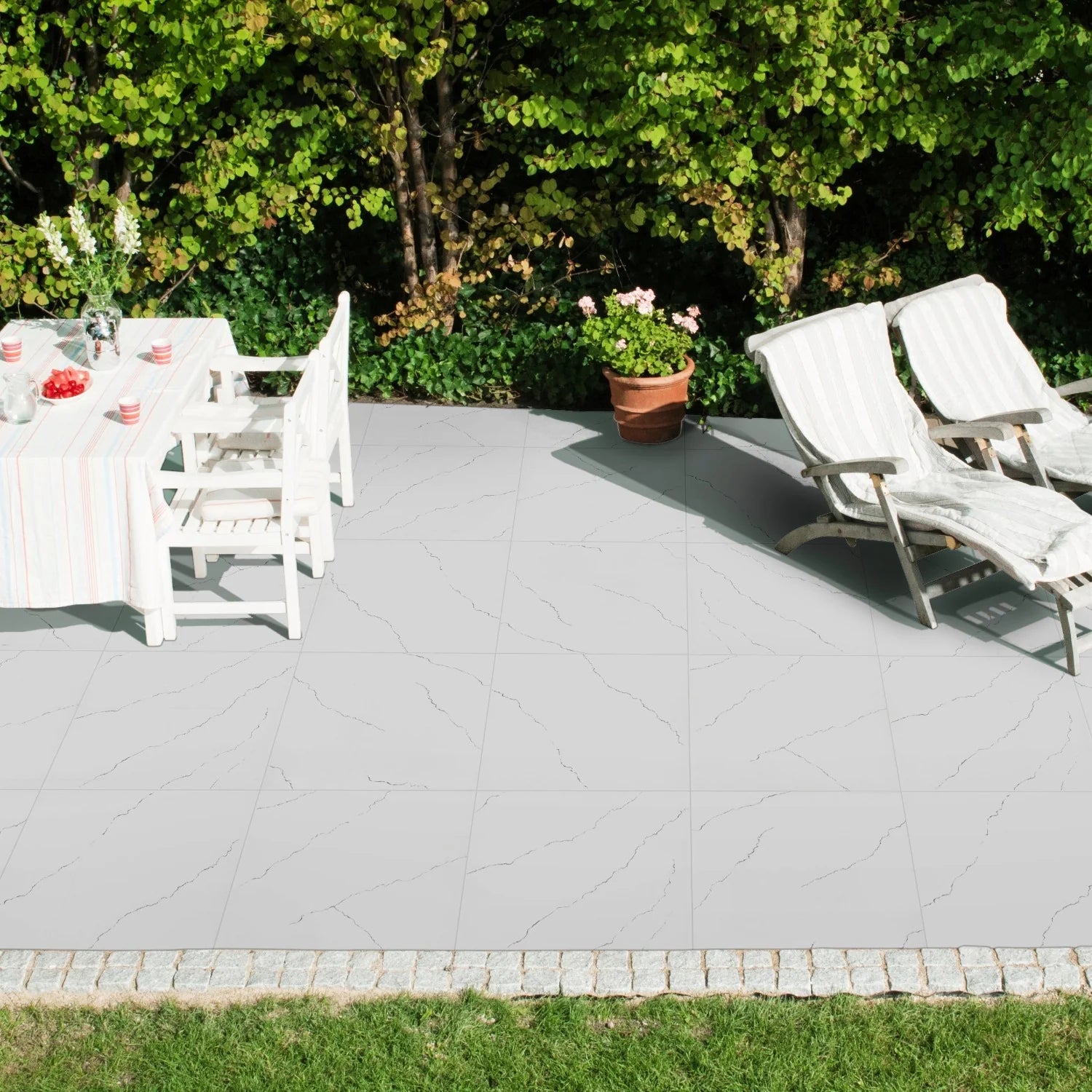 MSI Miraggio Gray Matte Anti-Slip Porcelain Pavers 24"x24" - Arterra Collection